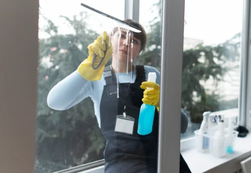 Nettoyage de vitres intérieures et extérieures à Lespéron